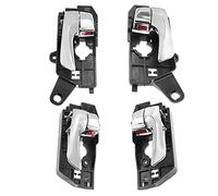 Yurefax Manija interior de puerta interior Sonata NF 2008-2010 Manija interior de puerta delantera izquierda y trasera derecha del automóvil 836103K520 826103K520 826203K520 Manija interior de la puer