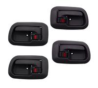 Yurefax Manijas de Puerta Interior Izquierda y Derecha de Repuesto for Toyota Sienna 1998-2003 69205AA010 69206AA010 Manija Interior de la Puerta del Coche(4PCS One Set)