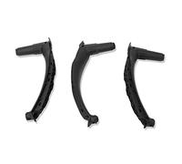 Yurefax Manijas interiores 3 unids/set manija de puerta de coche cubierta embellecedora de tirar del panel interior, for, for X5 E70 2007-2013 X6 E71 E72 2008 2009(Schwarz)