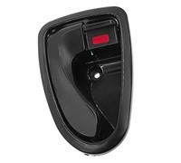 Yurefax Manijas interiores de las puertas del automóvil, manija delantera del automóvil, manija trasera izquierda y derecha del lado del conductor, for Hyundai, Accent 2000-2006 ABS negro Manija inter