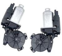 Yurefax Para Renault, para Megane 2, Grand Scenic, para Clio 3 Espace 4, actuador de Motor elevación ventana motor regulador de ventana de coche(BLACK L and R)