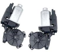 Yurefax Para Renault, para Megane 2, Grand Scenic, para Clio 3 Espace 4, actuador de Motor elevación ventana motor regulador de ventana de coche(BLACK Front L and R)