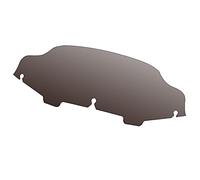 Yurefax Parabrisas con carenado Ondulado de 6" y 8" en Color Negro Ahumado Transparente for Harley Touring Electra Street Glide CVO FLHX EFI FLHTPI 1996-2013 Parabrisas de Motocicleta(6 In Brownish)