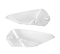 Yurefax Parabrisas de Aventura, Panel Lateral Deflector de Flujo de Aire, Protector de Mano, for, R 1200 GS ADV R1250GS 2019 2020 2021 Parabrisas de Motocicleta(Clear)