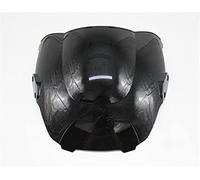 Yurefax Parabrisas de Doble Burbuja for Motocicleta CBR600F3 CBR600 1995-1998 Parabrisas de Motocicleta(Schwarz)