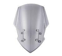 Yurefax Parabrisas de generación, Accesorios for Motocicletas, deflectores de Viento, for, MT07 FZ07 MT07 2018 2019 2020 Parabrisas de Motocicleta(Light Smoke)