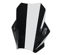 Yurefax Parabrisas de Motocicleta Universal, for, G310R R1150R R1200R F800S F800ST F650GS CB500X NC700X NC750X Bicicleta Scooter eléctrico Parabrisas de Motocicleta(Transparent Black)