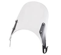 Yurefax Parabrisas Delantero for Motocicleta de 5 a 7 Pulgadas, deflectores de Viento for, XJ 400, for Harley, Kit de Deflector de Viento Deportivo Compacto Parabrisas de Motocicleta