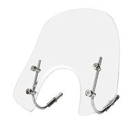 Yurefax Parabrisas Delantero for Motocicleta, Deflector de Flujo de Aire for Vespa, LX50 125 150 GT200 GTS250 GTS300 Super Sport Parabrisas de Motocicleta(Clear)