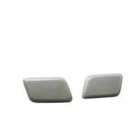 Yurefax Parachoques, Limpieza de Faros, arandela de Faros, Tapa de Boquilla rociadora, Izquierda y Derecha, for Mitsubishi, Outlander XL 2010-2013 Tapa del lavafaros(Black Silver)