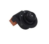 Yurefax Perilla de ajuste del interruptor Control espejo lateral 185526, for Citroen, C2 C3 Xsara Picasso Berlingo, Peugeot, Partner, 1007 Interruptor del espejo retrovisor interior del coc