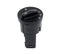 Yurefax Perilla del interruptor de ajuste del Control de los faros antiniebla traseros, for VW, for POLO, 2002-2009 6Q0 941 531B 6Q0941531B 6Q0 941 531 B Luz antiniebla