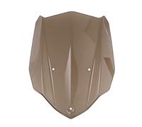 Yurefax Piezas del Motor del Deflector de Viento del Parabrisas, for, MT03 FZ03 MT FZ 03 MT-03 FZ-03 2018 2017 2016 Parabrisas de Motocicleta(Braun)