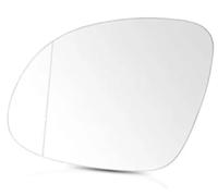 Yurefax Placa de respaldo de cristal de espejo, para Vw, para 2009-2017 retrovisor izquierdo derecho calefactable Side Mirror Glass (1pc Left) Side Mirror Glass (1pc Left)