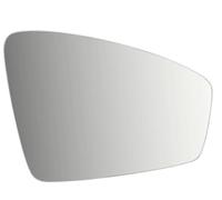 Yurefax Placa de respaldo de cristal de espejo, para Vw, para Mk2 2016-2020-2023 Puerta de ala derecha del lado del conductor calefactada convexa Side Mirror Glass Side Mirror Glass