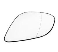Yurefax Placa trasera de cristal de espejo, para Kangoo 2012-2018-2020 puerta de lente retrovisora calefactable del lado izquierdo derecho 1X Side Mirror Glass (1x Left Side) (1x Left Side)