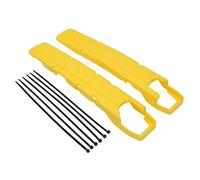 Yurefax Protector del Marco del Brazo oscilante de la Motocicleta, Cubierta Protectora DRZ400 DRZ400S DRZ400SM DRZ 400 400S 400SM Protector de basculante para Motocicleta(Swingarm Yellow)