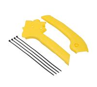 Yurefax Protector del Marco del Brazo oscilante de la Motocicleta, Cubierta Protectora DRZ400 DRZ400S DRZ400SM DRZ 400 400S 400SM Protector de basculante para Motocicleta(Frame Guard Yellow)