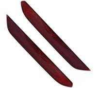 Yurefax Reflector de parachoques trasero, 1 par luces posición reflectantes for VW Jetta (2019-2021), rojo 17G945105 17G945106 Luz reflectora del parachoques trasero del coche