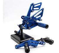 Yurefax Reposapiés trasero de aluminio CNC for motocicleta, estriberas, pedales, reposapiés, compatible con CBR1000RR CBR 1000 RR 2008 2009 2010 2011 2012 2013 2014 2015 2016 2017 Reposapiés para moto