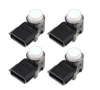 Yurefax Sensor de estacionamiento PDC 3 Colores y 4 Piezas Nuevo for Hyundai, Kia, 96890-C1200 96890C1200, Accesorios for Coche Advertencia de obstáculos Traseros para vehículos(White)