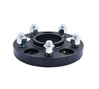 Yurefax Separadores de Rueda 5x114.3 Aptos for Toyota, Camry, Corolla, Mark X Avalon, RAV4, Alphard, Kit de separadores con Orificio Central de 60,1 Espaciador de Rueda(Black 1PCS 25MM)