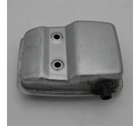 Yurefax Silenciador de Escape for desbrozadora, Completo, for Husqvarna, Zenoah, 226H CHTZ6010 HTZ7510 7510 6010, repuestos for Cortasetos Kit de silenciador para Motosierra