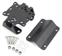 Yurefax Soporte for teléfono con GPS for Moto, for TRK502, for TRK520X 2016 - Soporte de navegación for teléfono móvil con Carga USB for GPS Soporte para teléfono de Motocicleta(Black B)