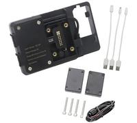Yurefax Soporte for teléfono de Motocicleta, for, K1300GT K1200GT K 1200 1300 GT Soporte for teléfono de Motocicleta con GPS, Carga inalámbrica y USB, Soporte de navegación Soporte para teléfono de m