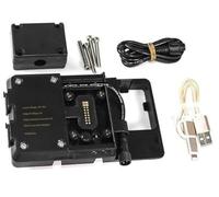 Yurefax Soporte for teléfono de Motocicleta, for Tiger 1200 GT, for Explorer, for Rally, for Explorer, 2022, Soporte de Carga USB inalámbrico for teléfono móvil, Soporte de navegación GPS, Accesorios