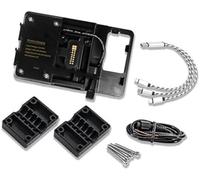 Yurefax Soporte for teléfono Desmontable for, R1200GS LC, Soporte de navegación for Aventuras, Soporte for teléfono móvil con Cargador inalámbrico USB R1250GS S1000XR R1200RS Soporte para teléfono de