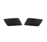 Yurefax Tapa de Boquilla de Lavado de Faros Delanteros for Audi Q3 2012 2013 2014 2015 2016 2017 2018 8U0955275 8U0955276 Cubierta de la Boquilla de la Lavadora del Coche(Black Set 16-18)