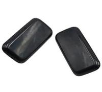 Yurefax Tapa de Boquilla de rociador de arandela de Faro de Coche, Tapa de Chorro de Limpieza de Faros, for Mitsubishi, for ASX 2010-2015 Tapa del lavafaros(Black 2 pcs LH and RH)