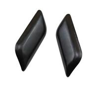 Yurefax Tapa de la Cubierta de la Boquilla de pulverización del lavafaros de Limpieza de Faros de Coche, for Toyota, for Camry 2012 2013 2014 Tapa del lavafaros(Black Pair)