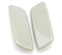 Yurefax Tapa de Limpieza de la Cubierta del Chorro de la Boquilla del limpiaparabrisas del Faro, for Lexus, RX270 RX350 RX450H 2009-2011 85045-48010 85044-48010 Tapa del lavafaros(Black Pair)