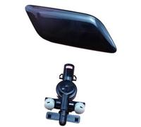 Yurefax Tapa DE Tapa DE Chorro DE Boquilla DE Lavadora DE Faro Negra con Conector, for Toyota, for Camry 2009-2011 85045-33060 85044-33070 Tapa del lavafaros(Black Right Side)
