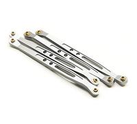 Yurefax Varilla de Enlace de Cambio de suspensión Superior e Inferior de Coche RC 1/10 RC Crawler, for Axial, for Wraith 90018 Enlace del Brazo de suspensión(Lower-Titanium)
