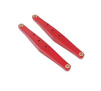 Yurefax Varilla de Enlace de suspensión de Brazo Trasero de Metal, for Losi, Baja Rey 2,0 V2, Ford, Raptor 1/10 4WD RC, Piezas de Mejora de Coche, 2 uds. Enlace del Brazo de suspensión(Rot)