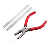 Yurhuit Alicates para Traste de Guitarra Extractor de Cables Herramientas Luthier Pinzas para Trastes Herramienta Pinzas para Trastes Extractor para Instrumentos de Cuerda Herramienta B