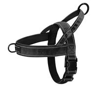 Yurhuit ArnéS para Perros Duradero de Nailon, ArnéS para Mascotas Sin Tirones con Asa, ArnéS de Entrenamiento Reflectante para Perros PequeñOs, Medianos y Grandes, MB