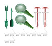 Yurhuit Esparcidor de Semillas, Dispensador de Semillas de Plántulas, Herramienta de Plantación de Semillas, Plantador Manual de Plántulas y Esparcidor de Sembrador Más