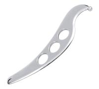 Yurhuit Inoxidable Acero Gua Sha Guasha Placa Masajeador Herramienta Rascador Terapia Física Músculo Suelto Meridiano Masajeador Máquina Spa Board Tool
