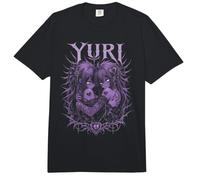 Yuri Gothic Anime Chicas Comfort Colors Adult Heavyweight T-Shirt