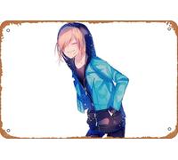 Yuri Plisetsky, Yuri!!! On Ice - Póster de anime para decoración de pared del hogar, letrero de metal retro, 20,3 x 30,5 cm