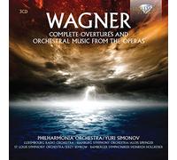 Yuri Simonov; The Philharmonia Orchestra - WAGNER: Complete Overtures and Orchestral Music from the Operas