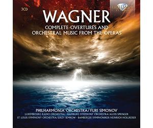 Yuri Simonov; The Philharmonia Orchestra - WAGNER: Complete Overtures and Orchestral Music from the Operas