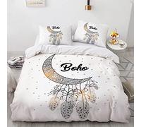 YURKO Funda Nordica 200X200 Funda Nordica 3D Sin Planchar Atrapasueños Funda Edredon Cama 135 Poliéster Algodón con 2 Fundas De Almohada 40X75Cm