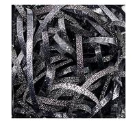 Yurosiay 500 g de papel triturado con purpurina, material de relleno de regalo, papel de rafia Hamper Shreds relleno de papel para regalo, papel de rafia para manualidades, fiesta, caja de regalo,