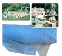 Yurosiay Tela de tul transparente de 5 m × 160 cm, tul suave, por metro, para decoración de tul, para bodas, ceremonias, fiestas, cortinas de boda, arcos de boda, decoración libre, vestidos