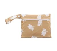 Yurosiay Wetbag Bolsa de Pañales Pequeña Bolsa de Pañales Bebé Reutilizable Lindo Patrón Viaje Portátil Pañal Bolsas de Viaje con Bolsillo Impermeable Lavable Bebé Organizador Bolsa #9